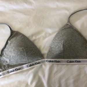 CK padded triangle bra